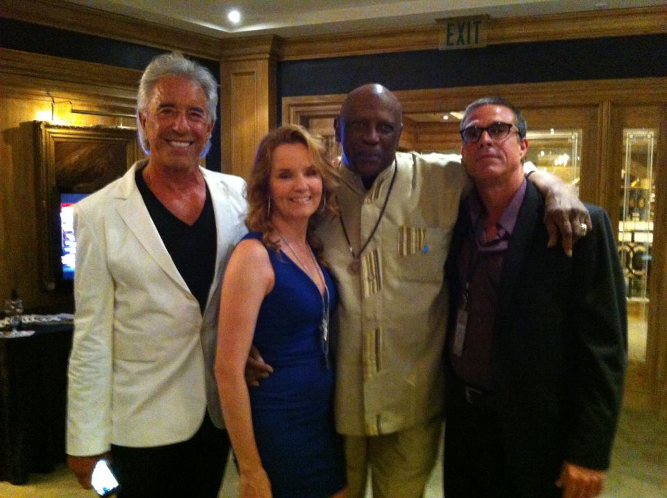Douglas Day Stewart, Lea Thompson, Lou Gossett Jr and Ash Adams 2012 Las Vegas film festival