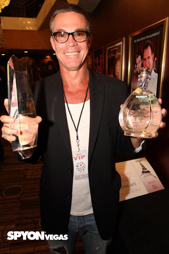 Ash Adams wins the Jury award for his short film In Mexico Las Vegas film festival 2012
