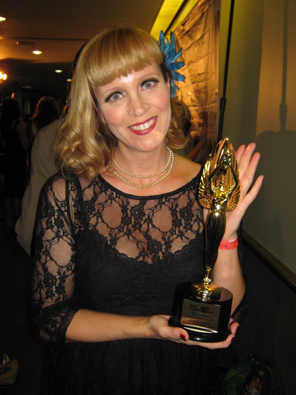 WINNER Best Comedy Actress StayTunedTV Awards 2012