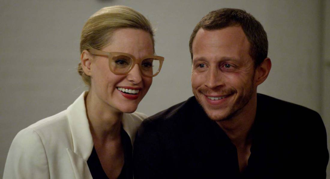 Still of Micah Hauptman and Aimee Mullins in In Stereo