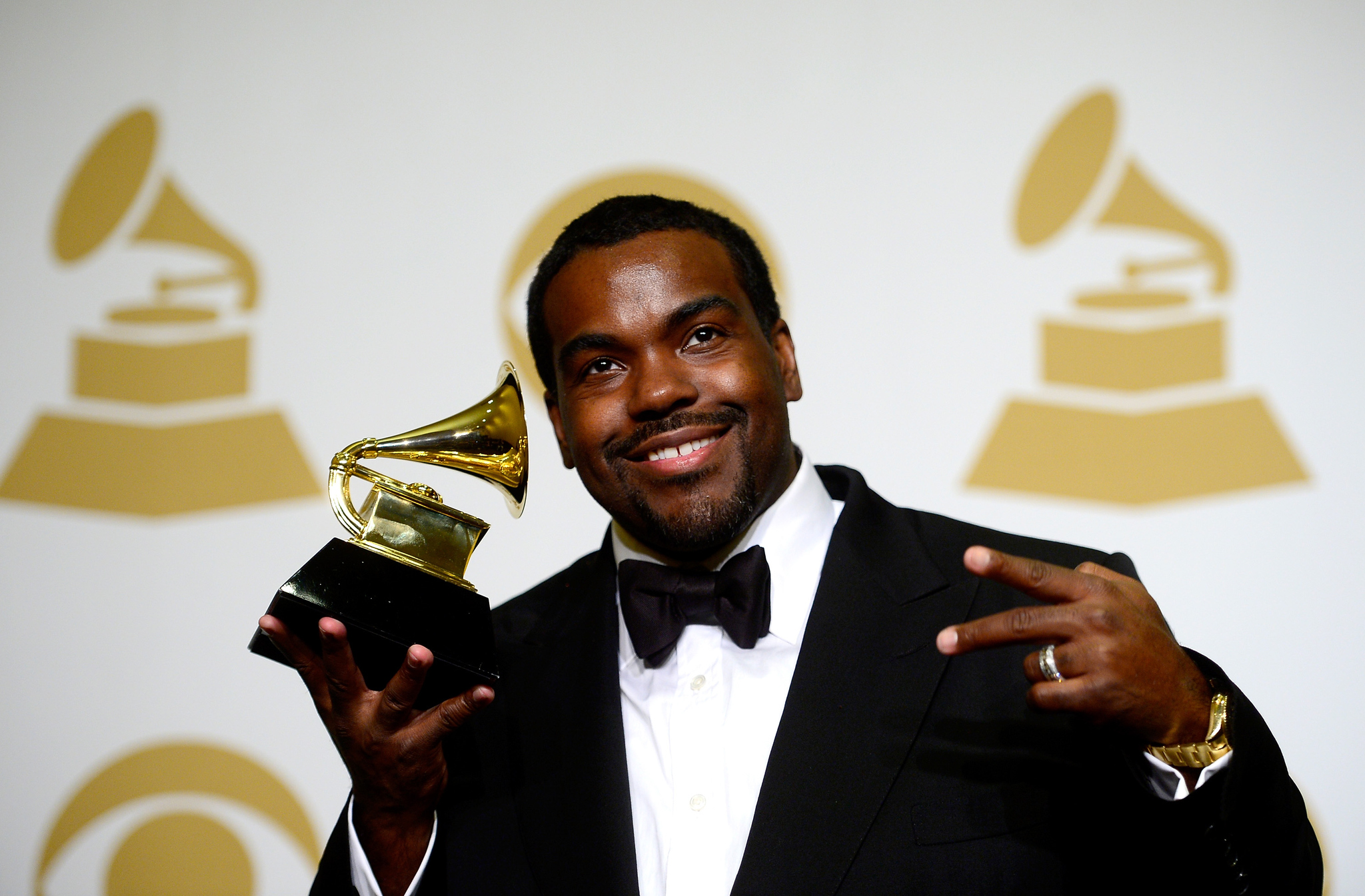 Rodney Jerkins at event of The 57th Annual Grammy Awards (2015)