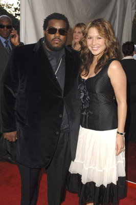 Joy Enriquez and Rodney Jerkins at event of 2005 American Music Awards (2005)