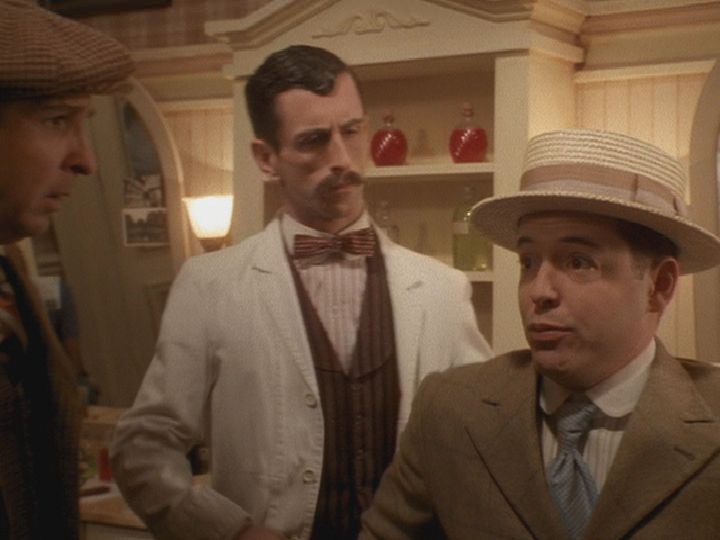 As the Barber in the Disney Remake of The Music Man (with Matthew Broderick)