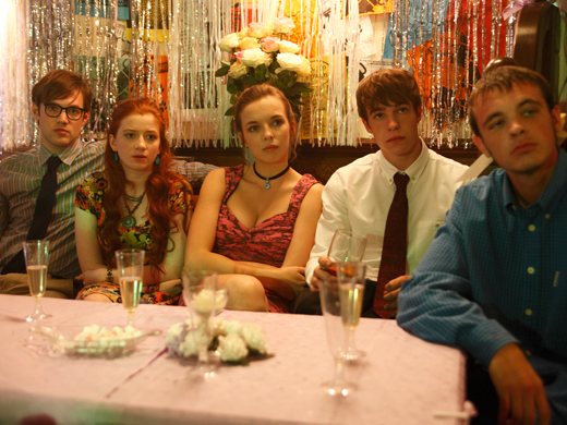 Still of Jordan Murphy, Nico Mirallegro, Jodie Comer, Ciara Baxendale and Dan Cohen in My Mad Fat Diary (2013)