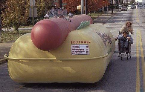 Still of Eric Christian Olsen and Derek Richardson in Dumb and Dumberer: When Harry Met Lloyd (2003)