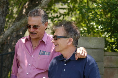 Executive Producer Tommy G. Warren with David Leisure.
