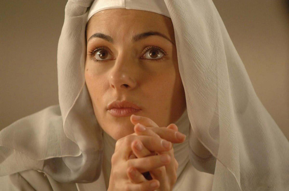Silvia Colloca as Sister Lisabetta in VIRGIN TERRITORY (2007)