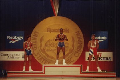 United States National Aerobic Championship - Lonnie L. Henderson - Gold Medalist