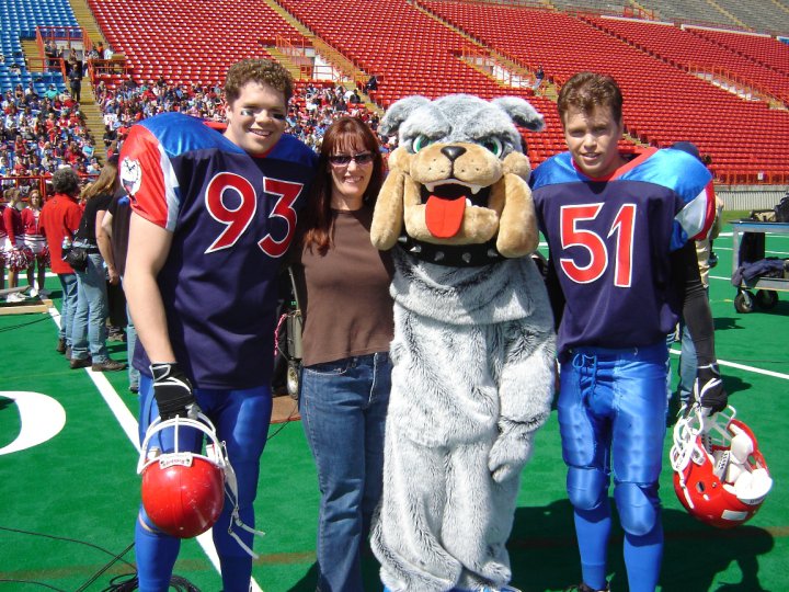 Josh Emerson, Producer Susan Cavan, and Chris Ippolito 'on the set of 