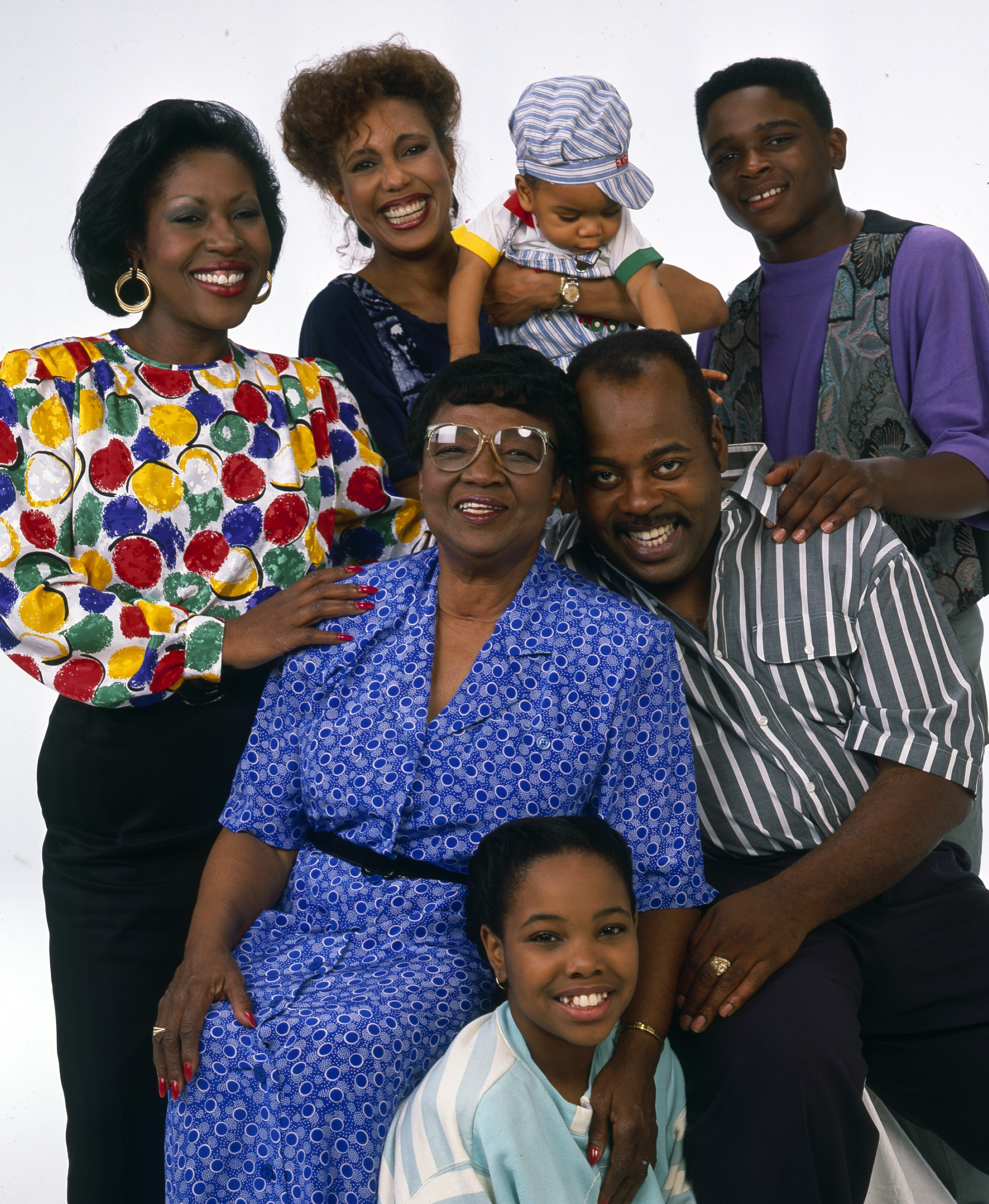 Still of Reginald VelJohnson, Telma Hopkins, Rosetta LeNoire, Darius McCrary, Jo Marie Payton, Kellie Shanygne Williams, Joseph Julius Wright and Julius Wright in Family Matters (1989)