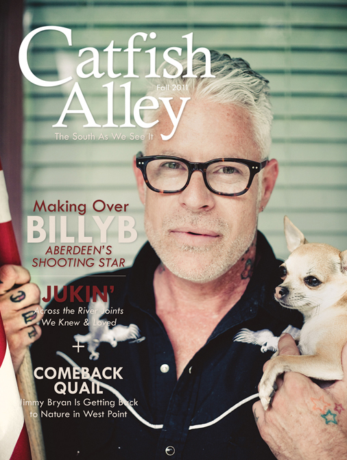 Billy B Cover of Catfish Alley Magazine