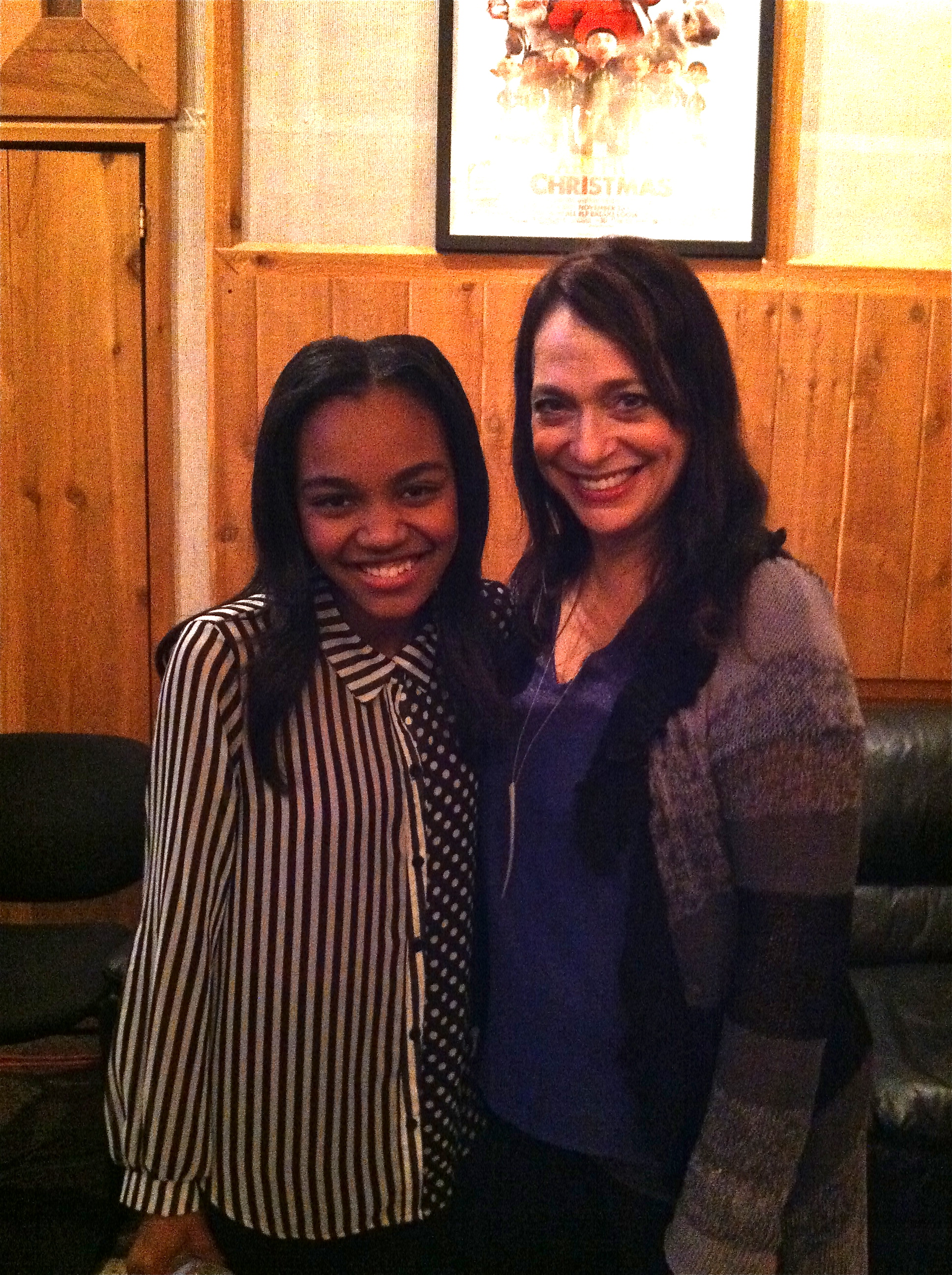 China Anne McClain and Betsy Hammer