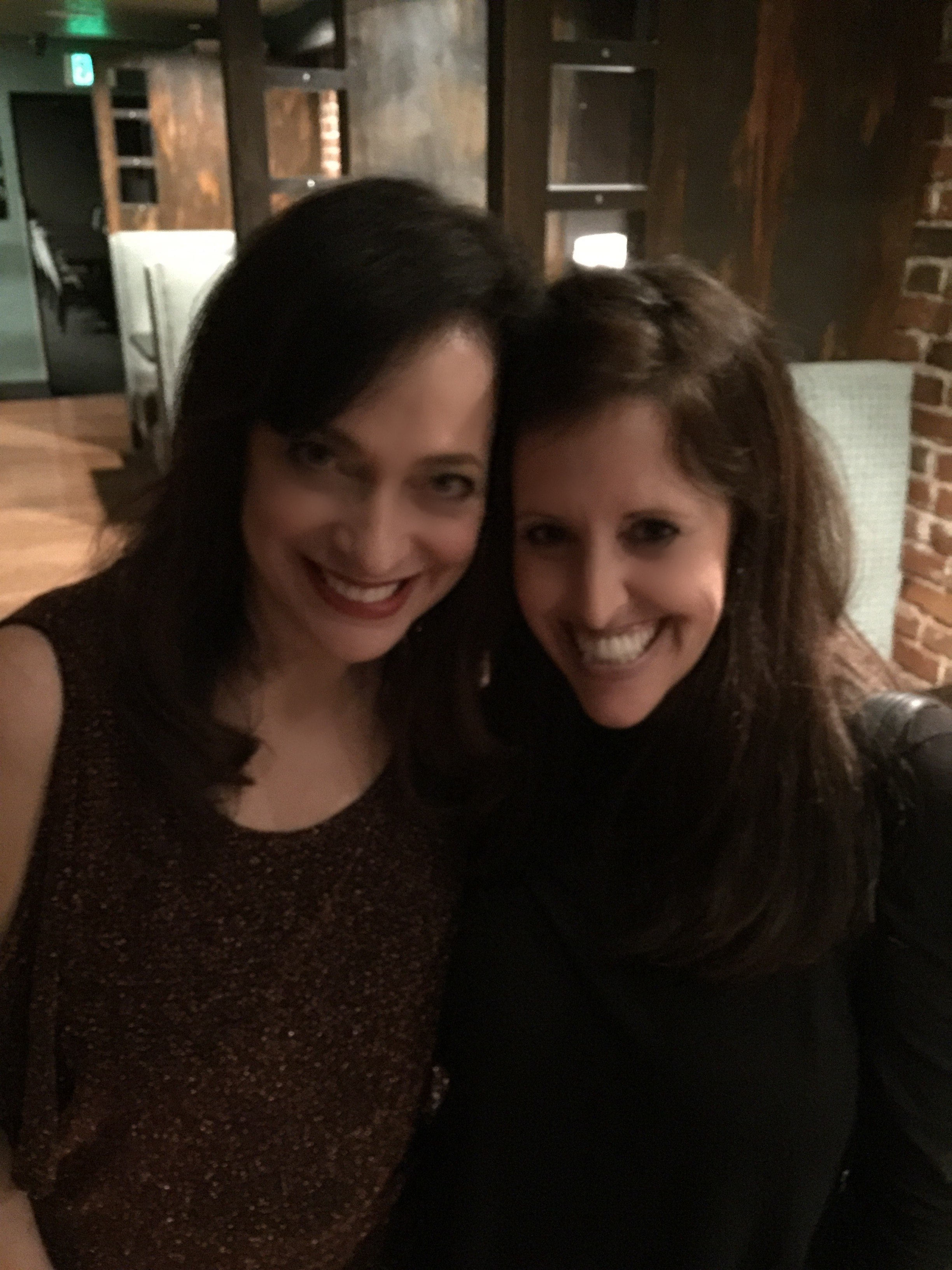 Betsy Hammer and Wendy Liebman, after Wendy Liebman's 