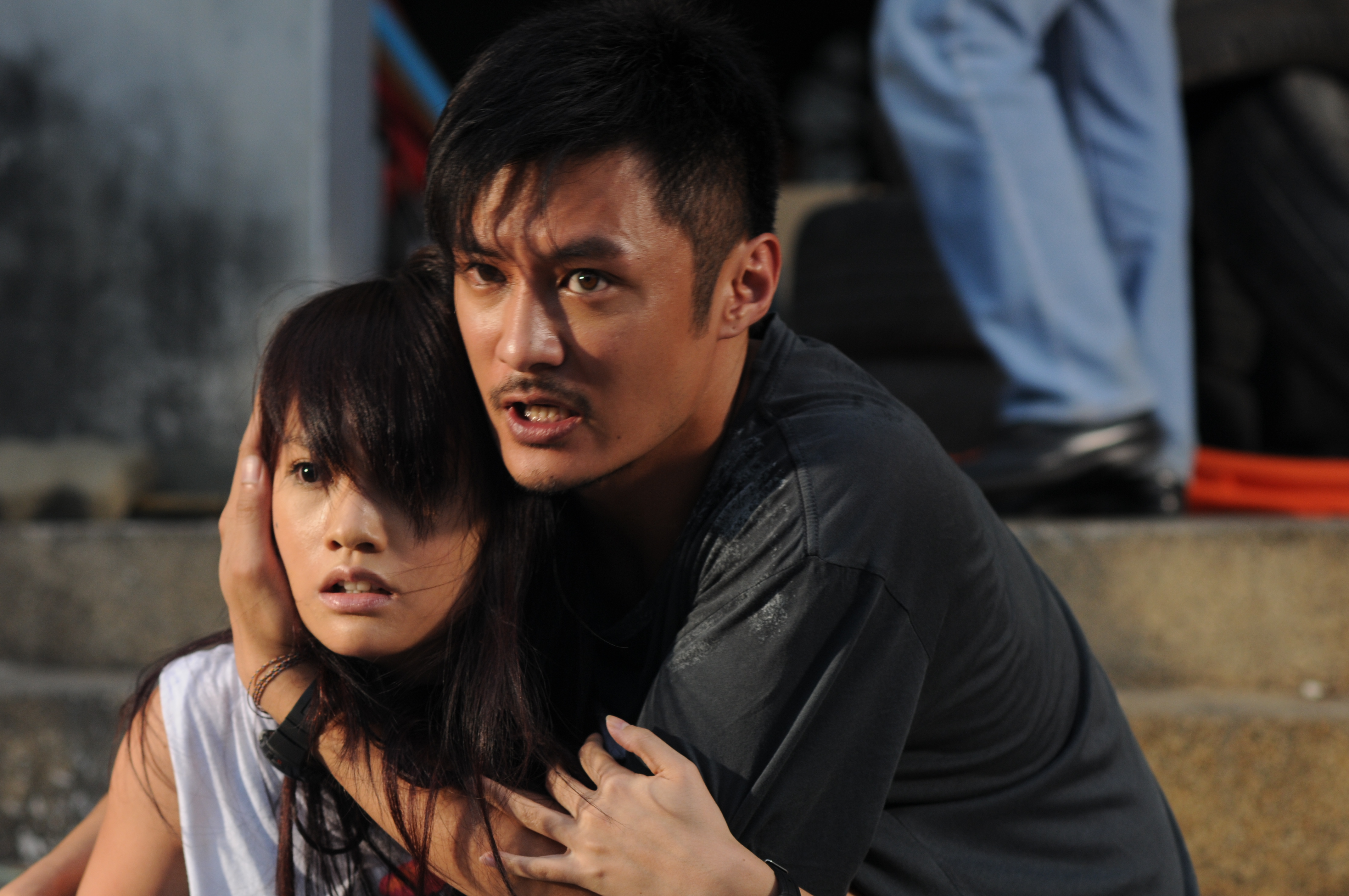 Still of Shawn Yue and Rainie Yang in Tung ngaan (2010)