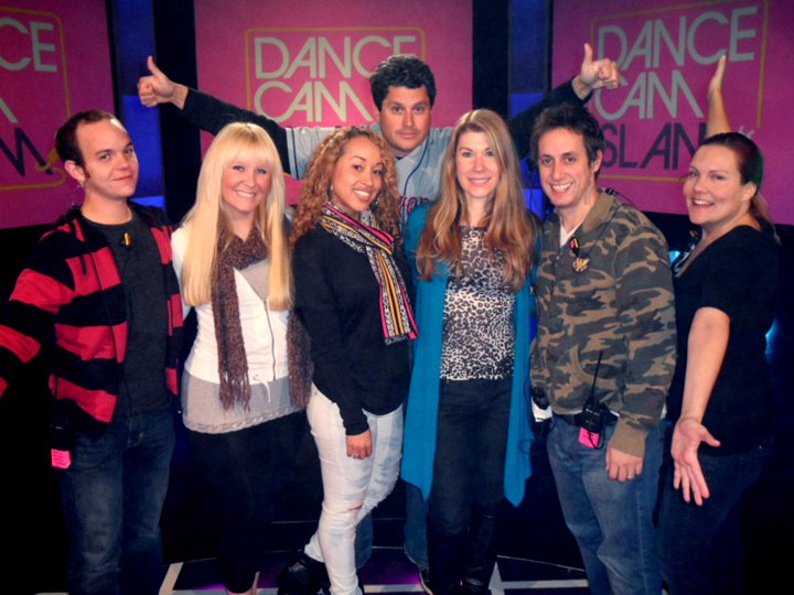VH1 Dance Cam Slam TV crew, produced by Woody Thompson's Eyeboogie, directed by Steve Paley.