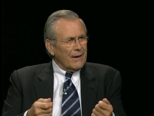 Still of Donald Rumsfeld in Charlie Rose (1991)