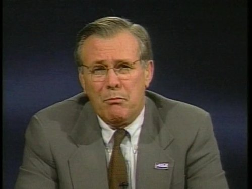Still of Donald Rumsfeld in Charlie Rose (1991)