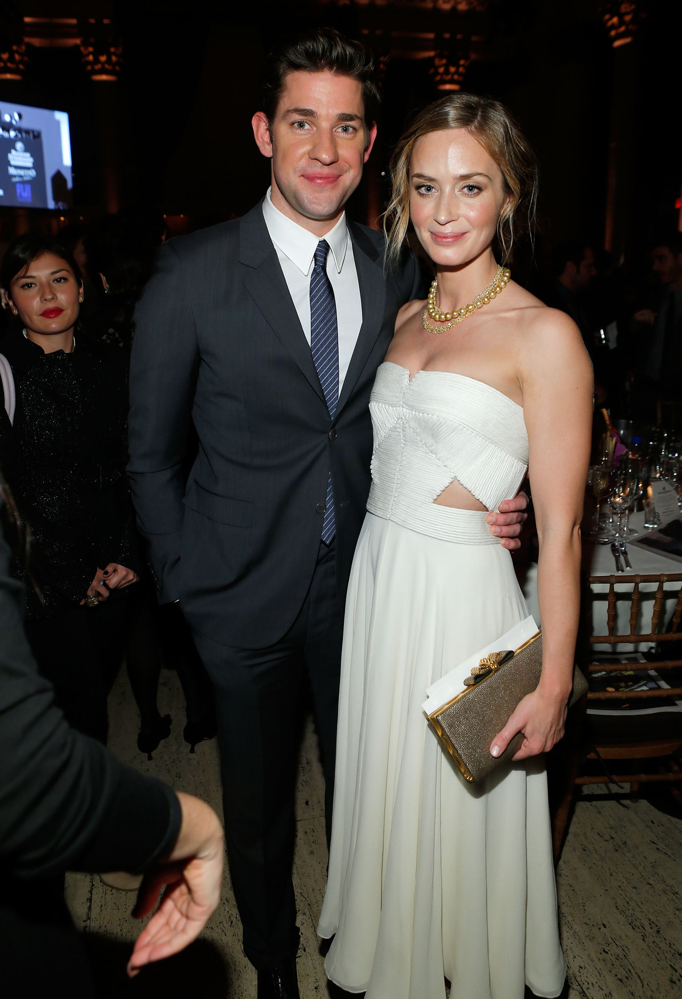 John Krasinski and Emily Blunt