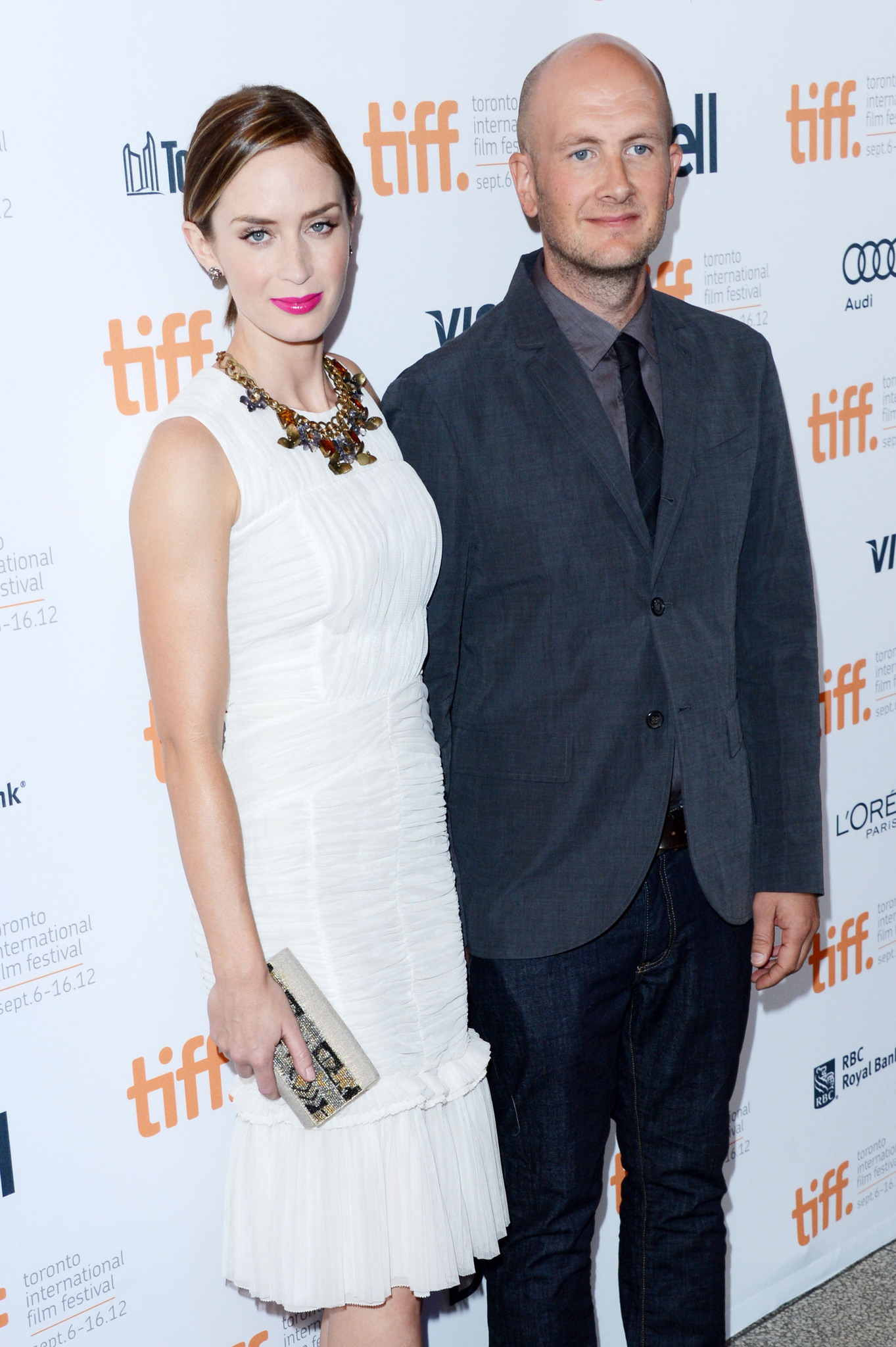 Emily Blunt and Dante Ariola at event of Arthur Newman (2012)