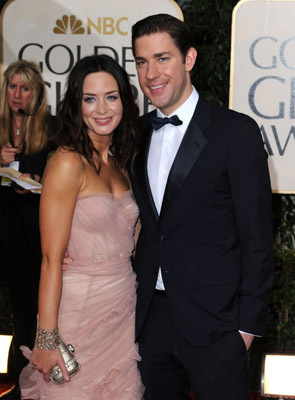 John Krasinski and Emily Blunt