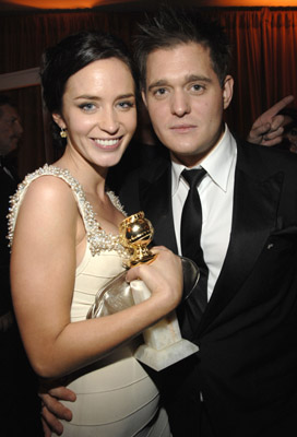 Michael Bublé and Emily Blunt