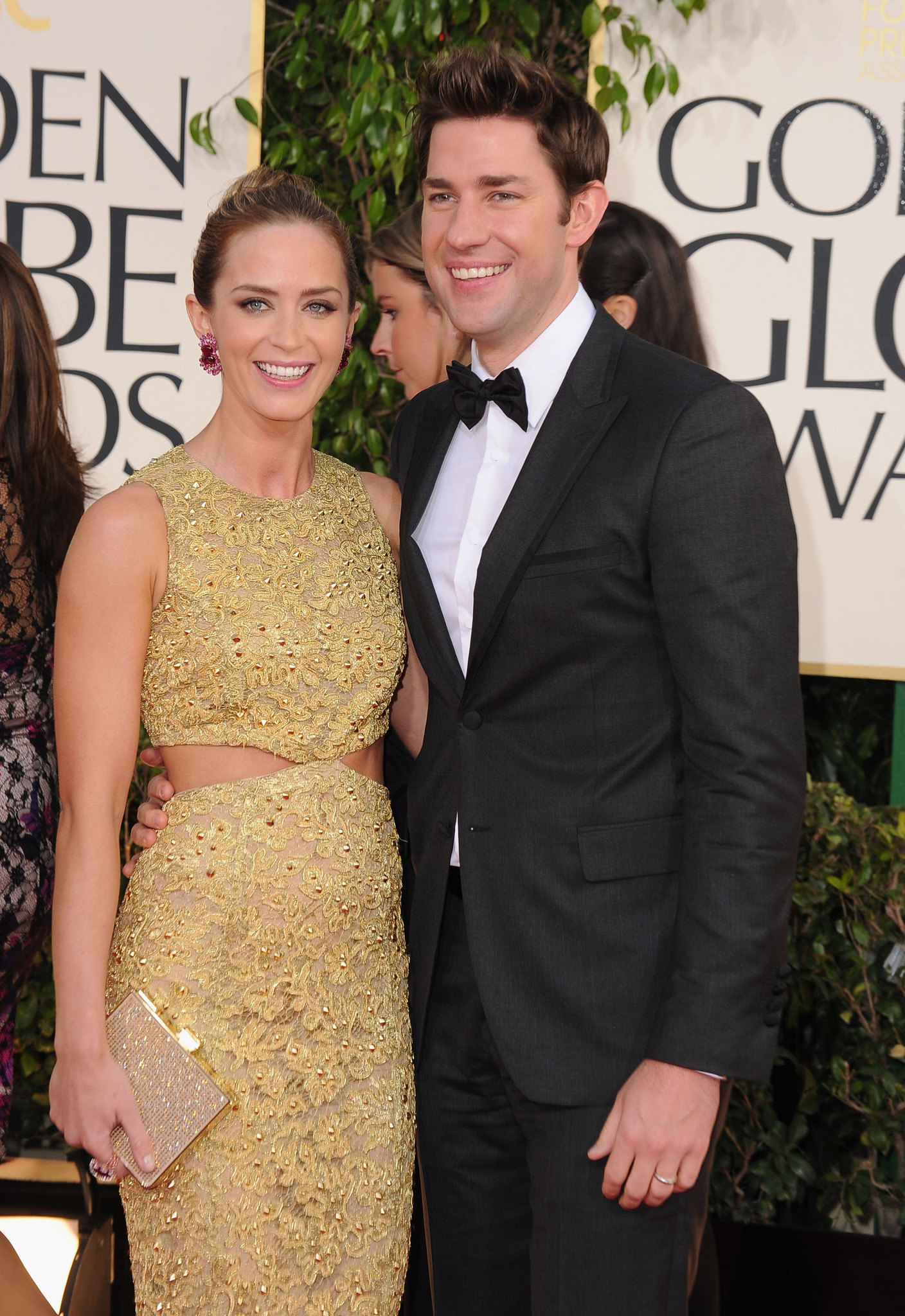 John Krasinski and Emily Blunt