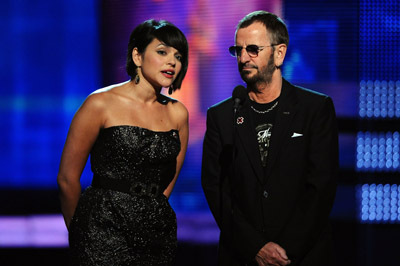Ringo Starr and Norah Jones