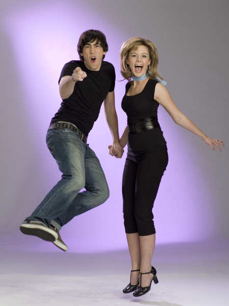 Still of Kate Rockwell and Max Crumm in Grease: You're the One That I Want! (2006)