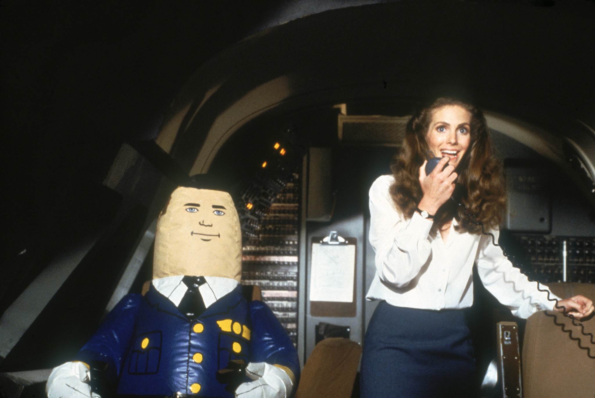 Still of Julie Hagerty and Otto in Airplane! (1980)