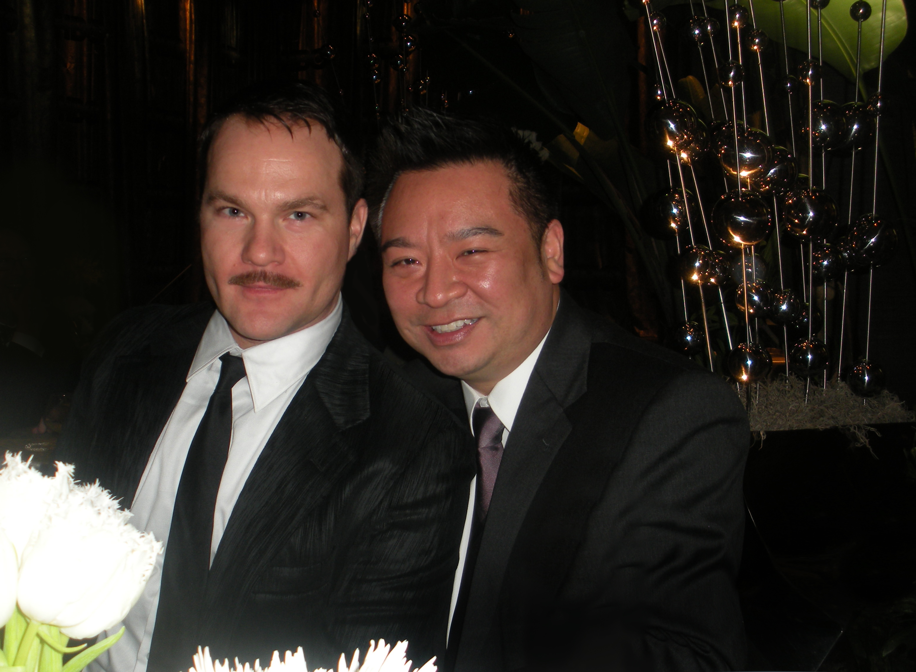 HBO Golden Globes Event, 2012. David Agranov, Rex Lee.