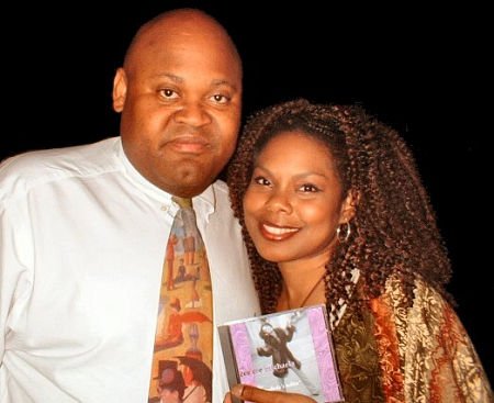 With actress/singer Cee Cee Michaela during album release