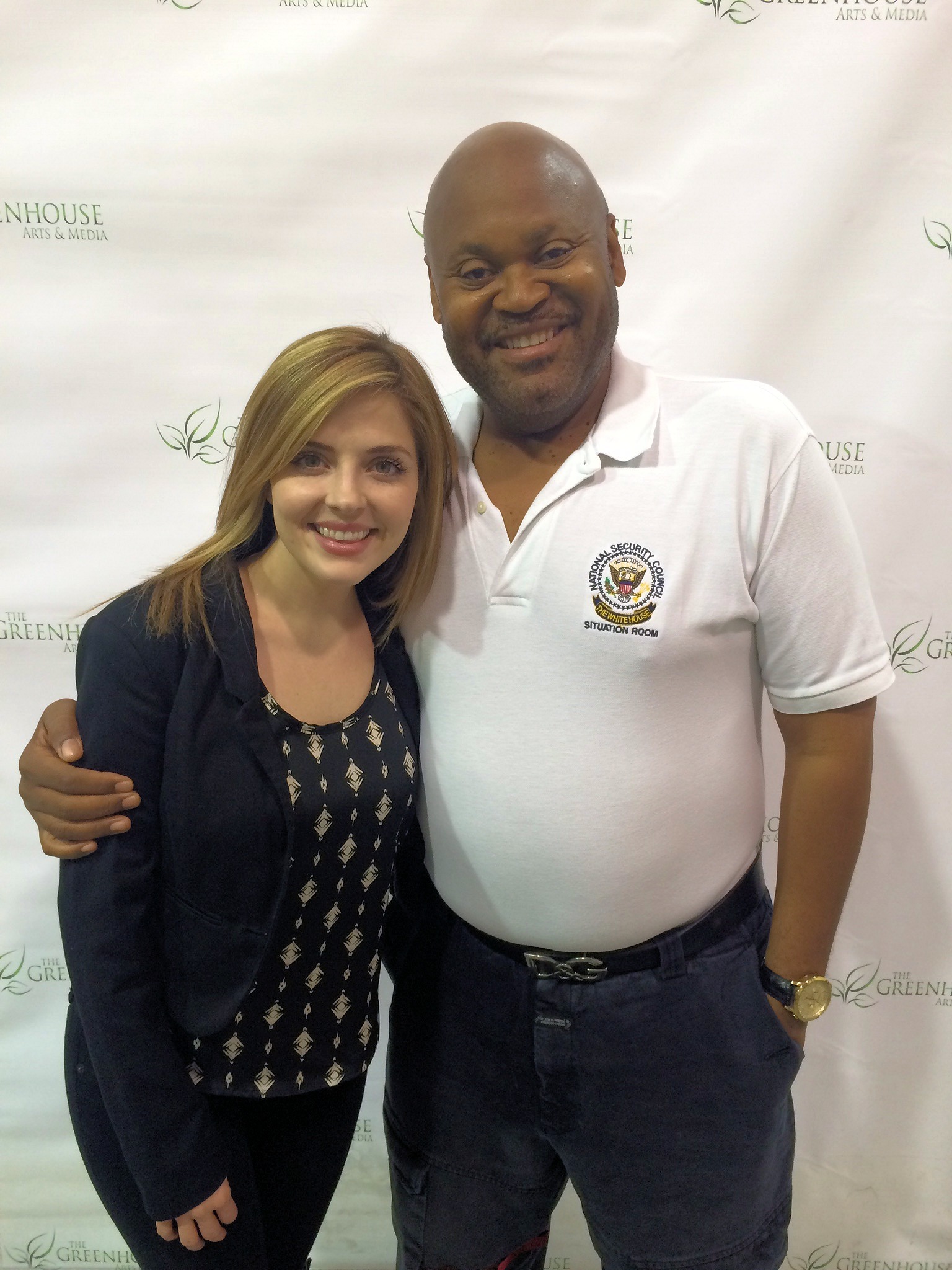 Jen Lilley and Dwayne Conyers