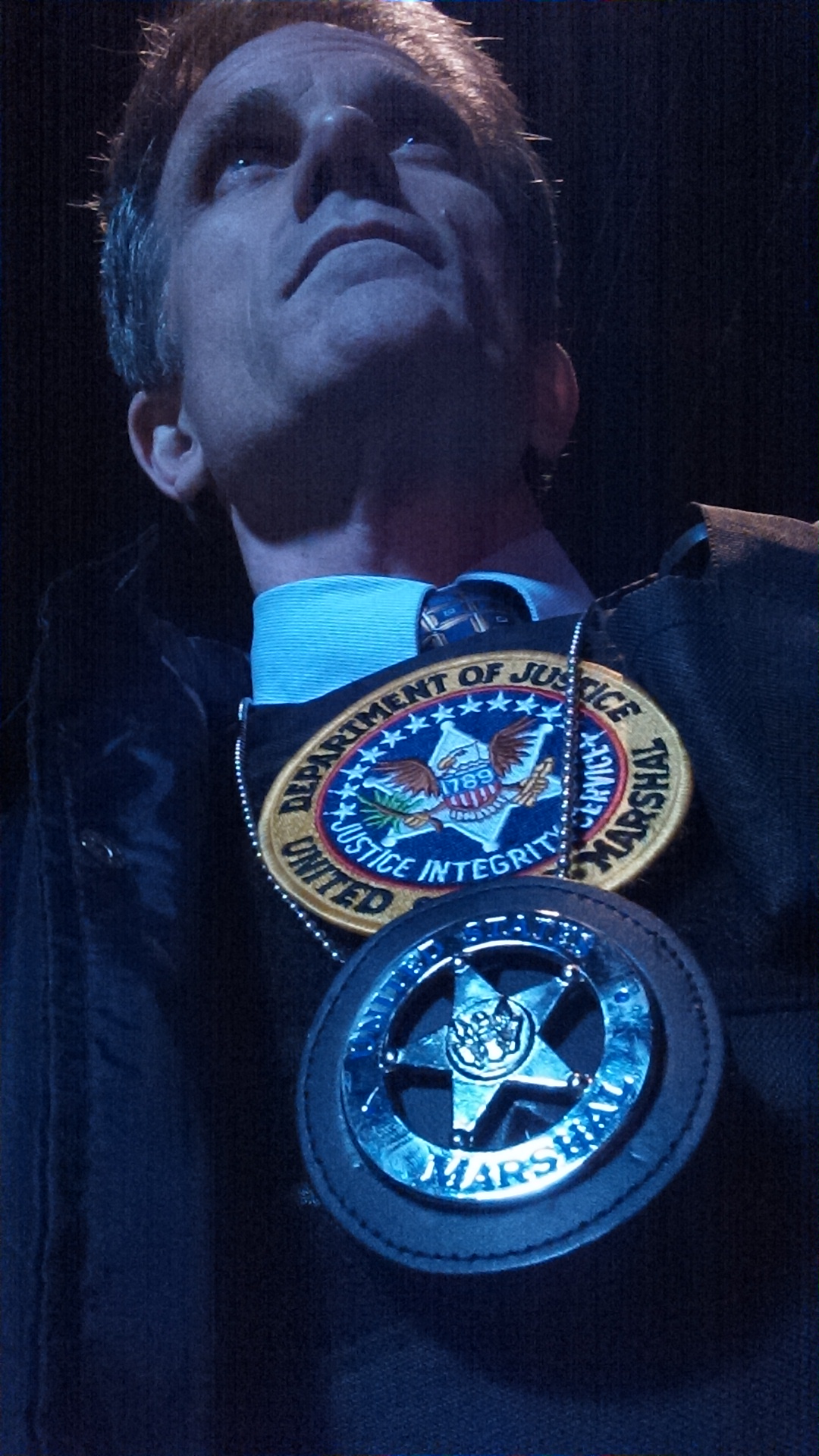 Mel Fair as Deputy U.S. Marshal Nelson Dunlop in Justified on FX.