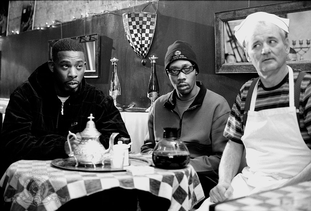 Still of Bill Murray, RZA and The GZA in Coffee and Cigarettes (2003)