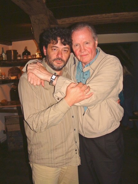 Jon Voight and Slawomir Jozwik during a shoots to 