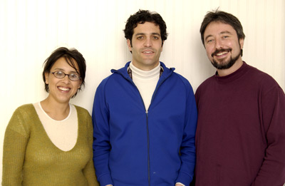 Sam Green, Bill Siegel and Carrie Lozano at event of The Weather Underground (2002)