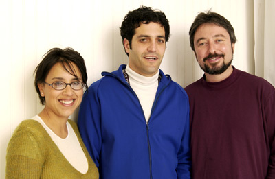 Sam Green, Bill Siegel and Carrie Lozano at event of The Weather Underground (2002)