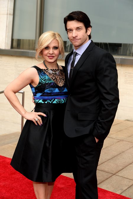 Orfeh and husband Andy Karl at the 41st Annual Chaplin Award Gala at Avery Fisher Hall at Lincoln Center for the Performing Arts on April 28, 2014