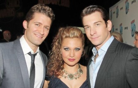 Broadway.com Audience Choice Awards May 5, 2013 - with husband Andy Karl and Matthew Morrison