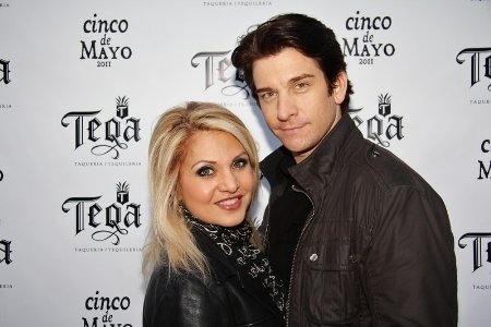 Orfeh with husband Andy Karl at Teqa