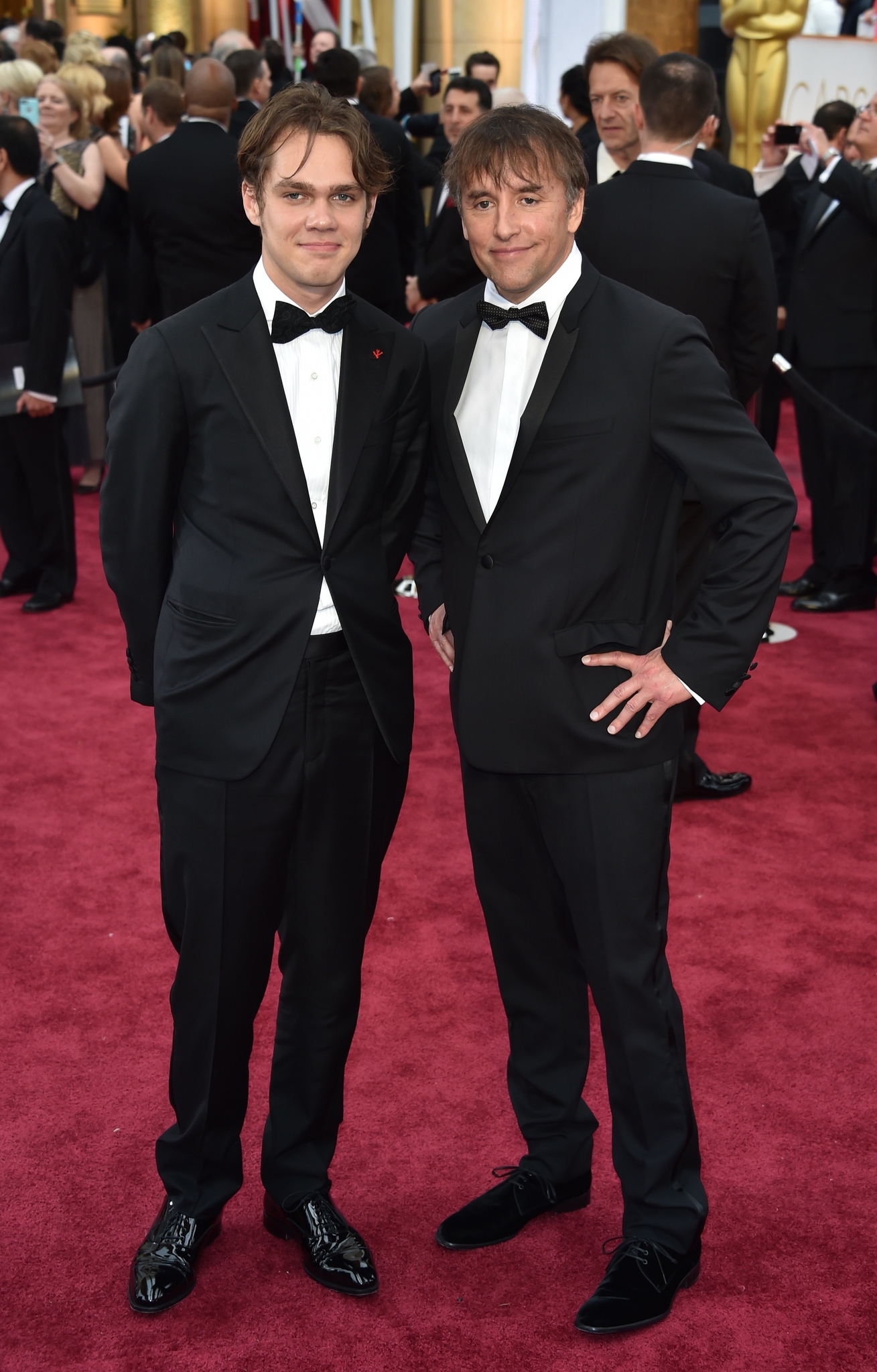 Richard Linklater and Ellar Coltrane at event of The Oscars (2015)