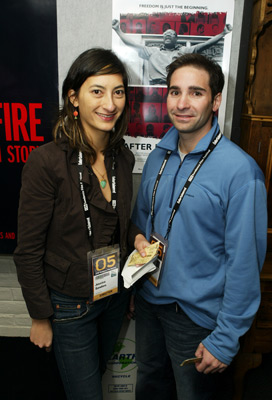 Jessica Sanders and Marc H. Simon at event of After Innocence (2005)