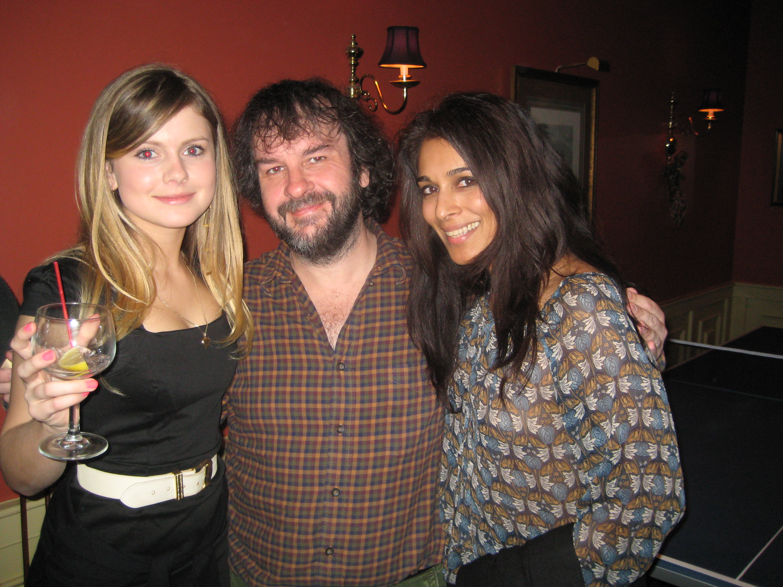 Rose McIver, Peter Jackson, Anna George (I) at event of The Lovely Bones