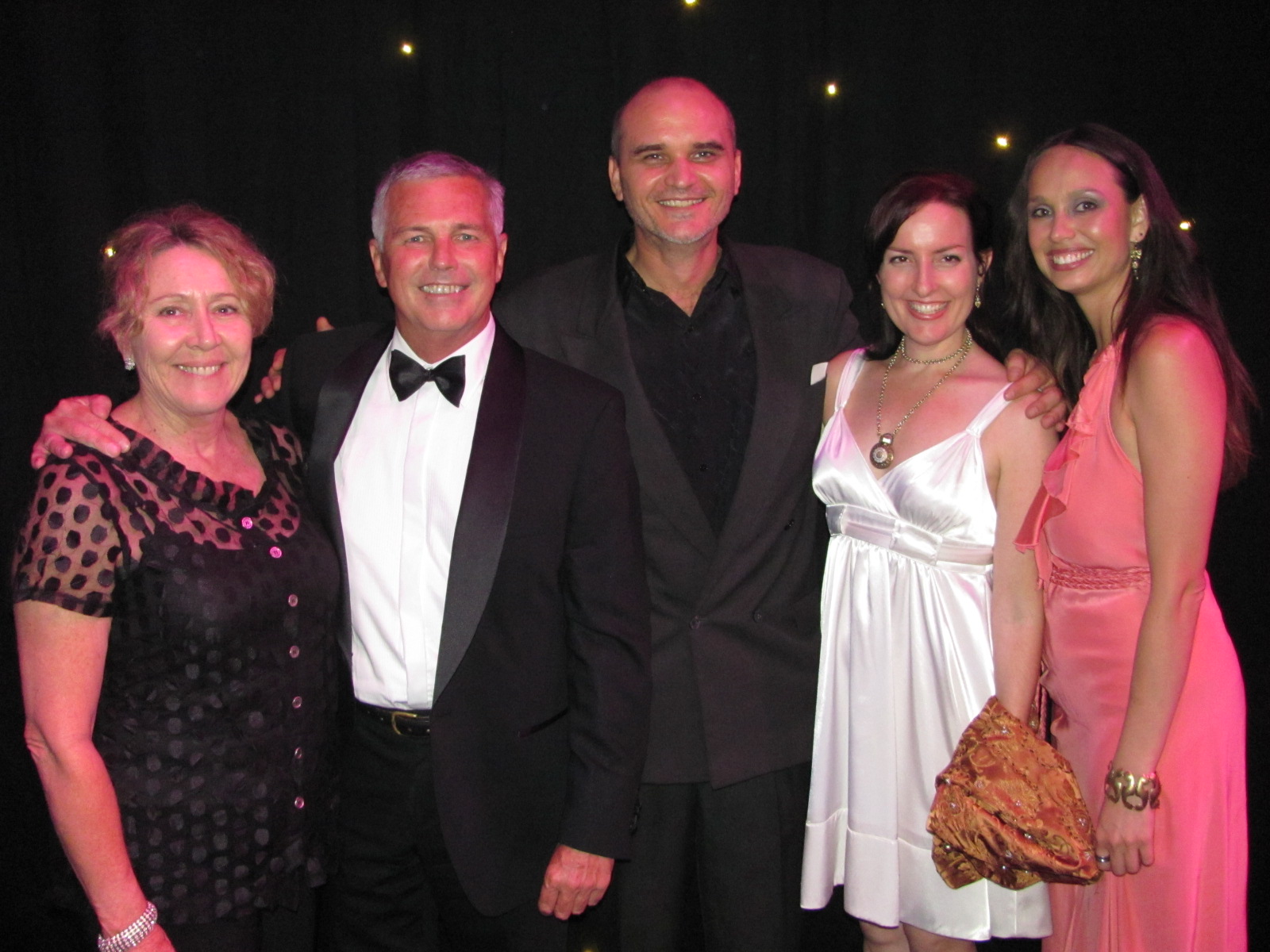 Lyn Kidd, Paul Booth, Mungo McKay, Emma Randall and Anna O'Hara at the Asia Pacific Screen Awards (2011)