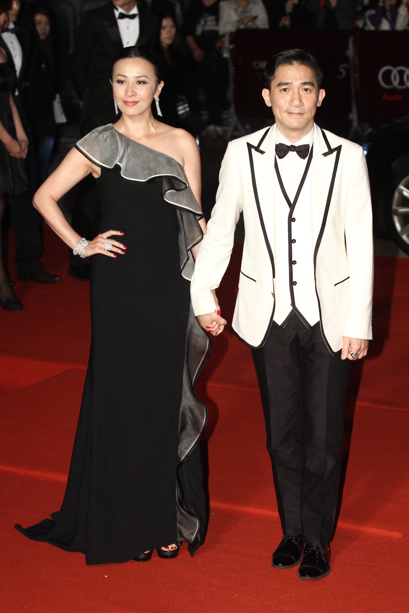 Carina Lau and Tony Chiu Wai Leung