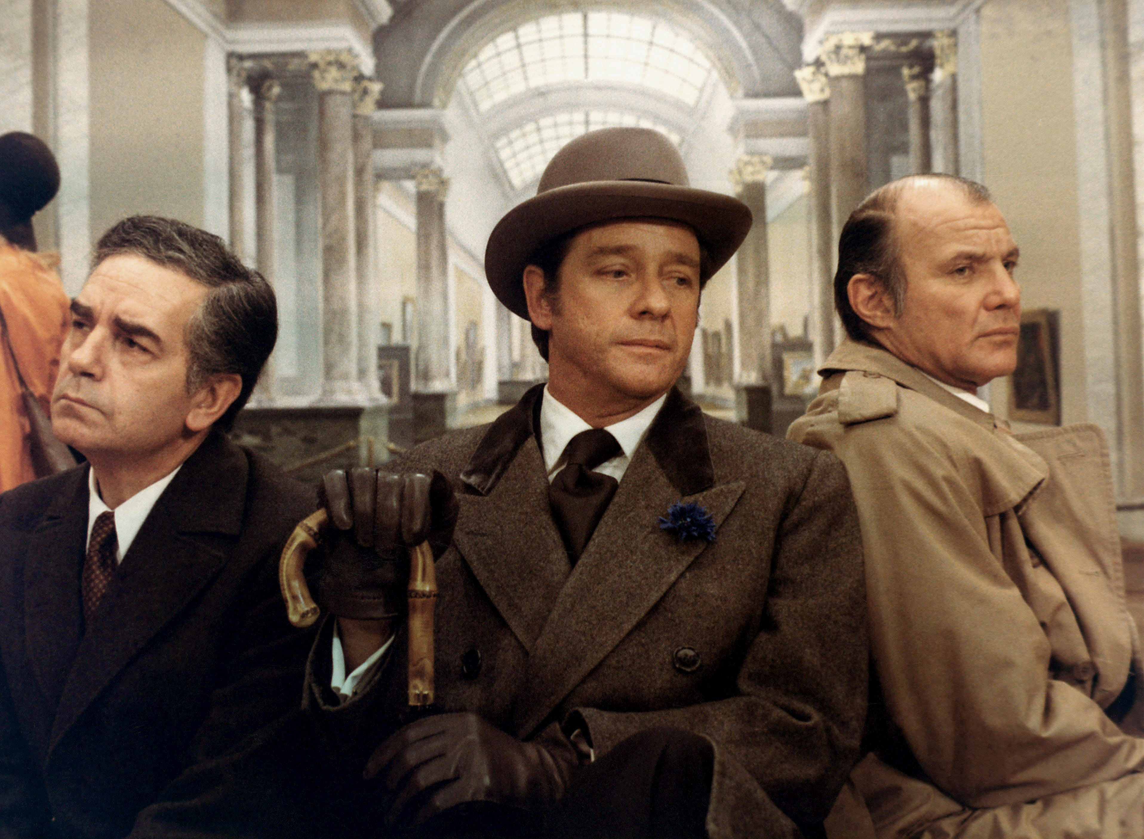 Still of Richard Crenna, Michael Conrad and Riccardo Cucciolla in Un flic (1972)