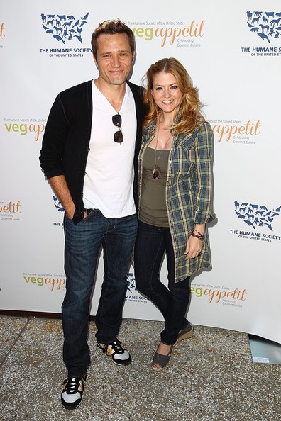 Seamus and Juliana Dever at the Humane Society's VegAppetit event