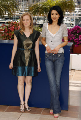 Maggie Cheung and Sarah Polley