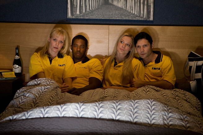 Martina Lotun, Ahmed Best, Sofie Norman and Corey Feldman in Easy to Assemble