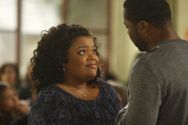 Still of Malcolm-Jamal Warner and Yvette Nicole Brown in Community (2009)